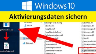 Windows 10: Aktivierungsdaten sichern – So geht's
