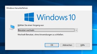 Windows 10: Benutzer wechseln (ohne Abmeldung) – so geht's
