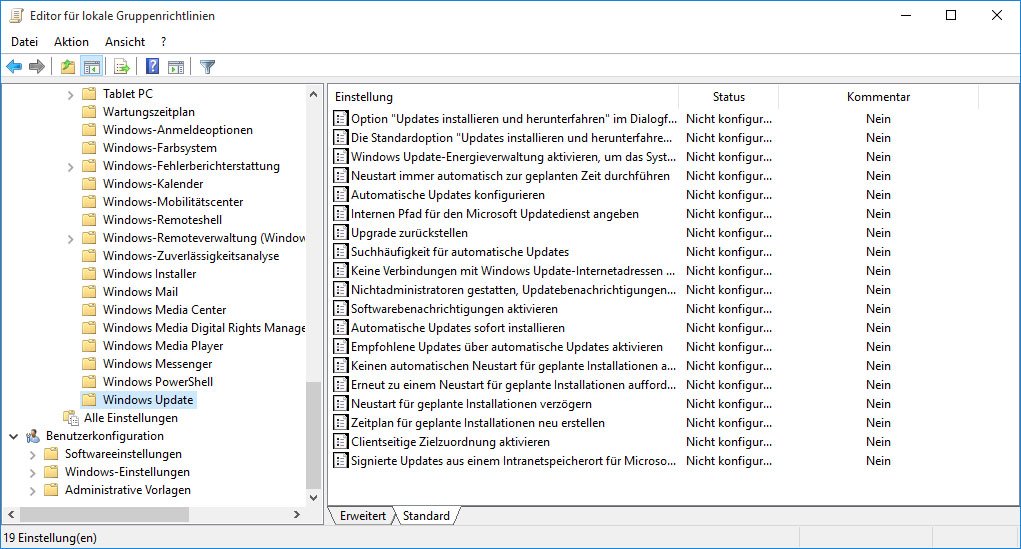 Windows 10 Einige Einstellungen werden von Ihrer Organisation verwaltet Das könnt ihr tun