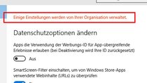 Windows 10: Einige Einstellungen werden von Ihrer Organisation verwaltet – Das könnt ihr tun