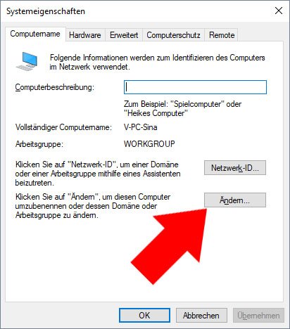 Computername ändern – so geht's in Windows