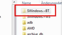 Ordner $Windows.~BT löschen – so geht's