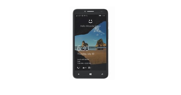 Alcatel OneTouch Fierce XL mit Windows 10 Mobile auf erstem Pressebild
