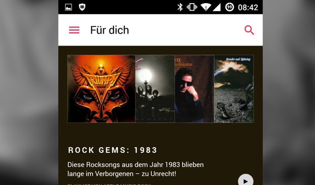 So sieht Apple Music für Android aus