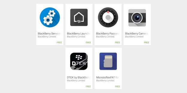 BlackBerry Priv: Hersteller-Apps werden über den Play Store aktualisiert