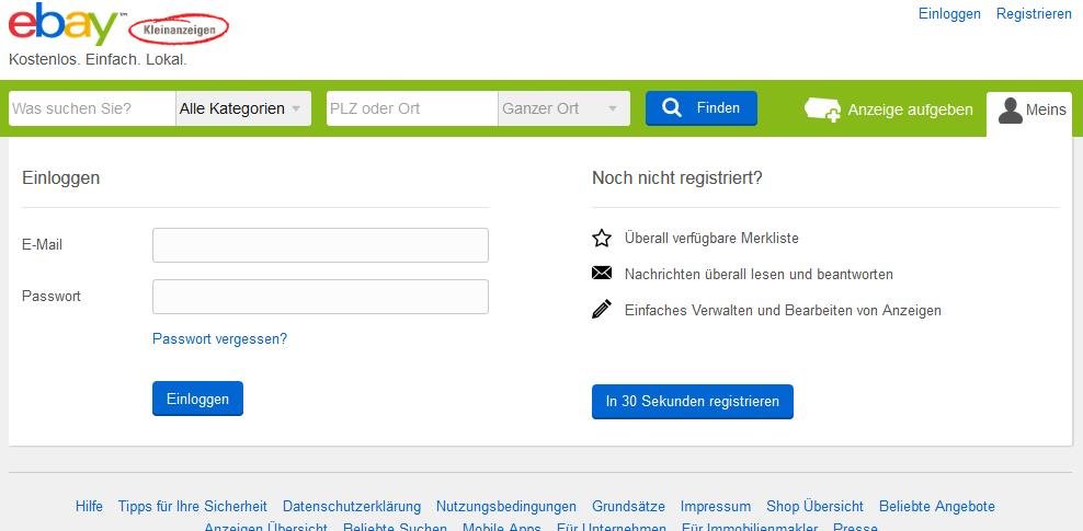 Ebay Kleinanzeigen Celle Verkaufe