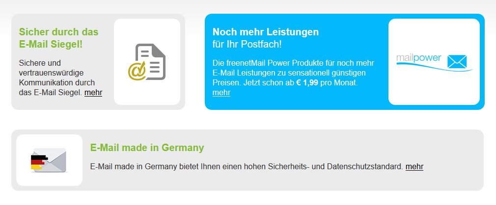 Freenet-Login: Anmelden und kostenlose Email-Adresse bei Freenet erhalten