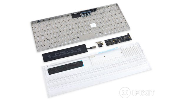 In Einzelteilen: Magic Keyboard, Magic Trackpad 2 und Magic Mouse 2