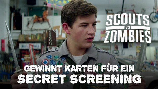 Scouts vs. Zombies: Gewinnt Freikarten für ein Secret Screening zur Zombie-Komödie