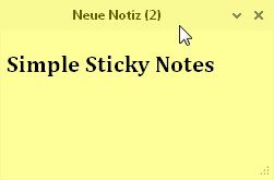Simple Sticky Notes 6.1 instal the new version for apple