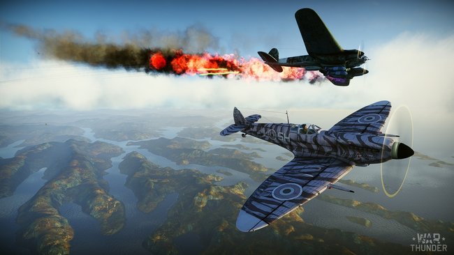 Ausschnitt aus War Thunder