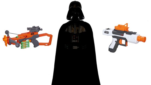 NERF-Guns jetzt im Star Wars Design erhältlich! Bye-Bye, Produktivität!