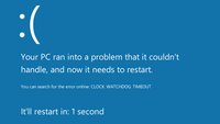 CLOCK_WATCHDOG_TIMEOUT: Was tun beim Bluescreen in Windows?