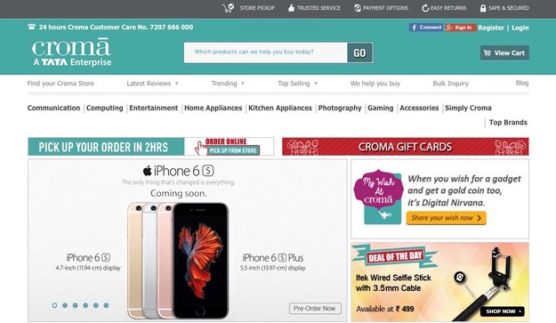 Apple plant „Stores in Stores“ bei indischem Elektronik-Händler Croma