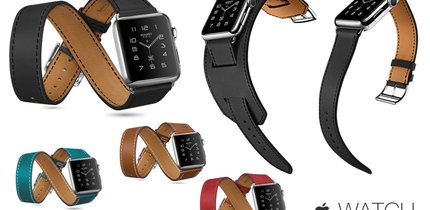 Apple Watch: Alternative Armbänder (Sport-, Milanaise-, Leder- und Glieder-Versionen) – Hermès-Update
