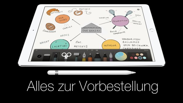 iPad Pro vorbestellen: Ab 11.11.2015 direkt bei Apple möglich, jetzt schon bei Händlern