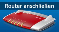 Router anschließen – Anleitung mit Bildern