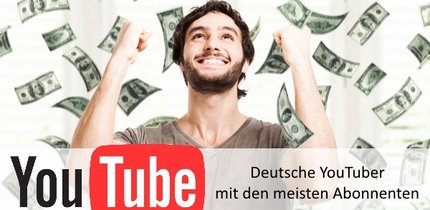 YouTuber mit den meisten Abonnenten in Deutschland (2015)