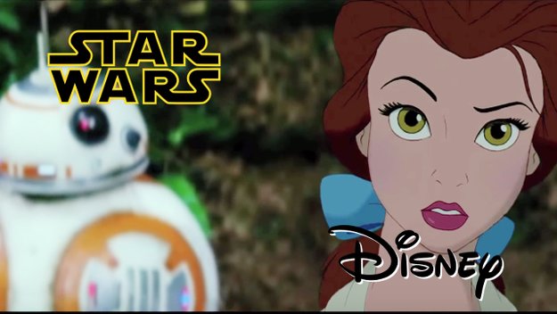 Disney-Figuren in Star Wars? Seht den besten Star-Wars-7-Trailer aller Zeiten!