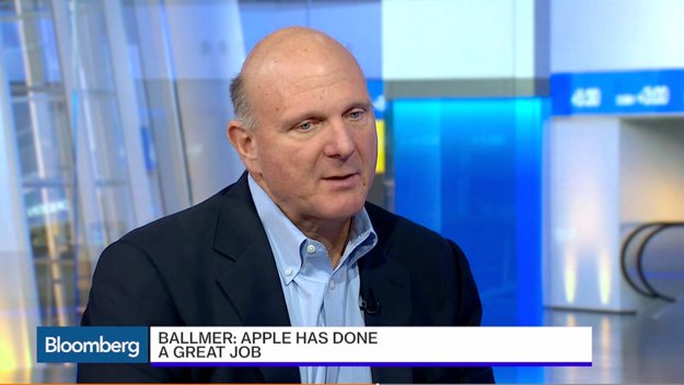 Steve Ballmer: Nur Microsoft macht Apple bei Hardware Konkurrenz