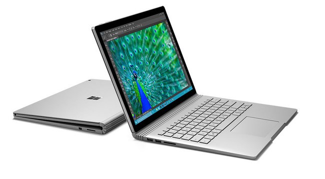 Der erste Laptop von Microsoft: das Surface Book.