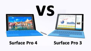Surface Pro 4 vs. Surface Pro 3 – Daten im Vergleich