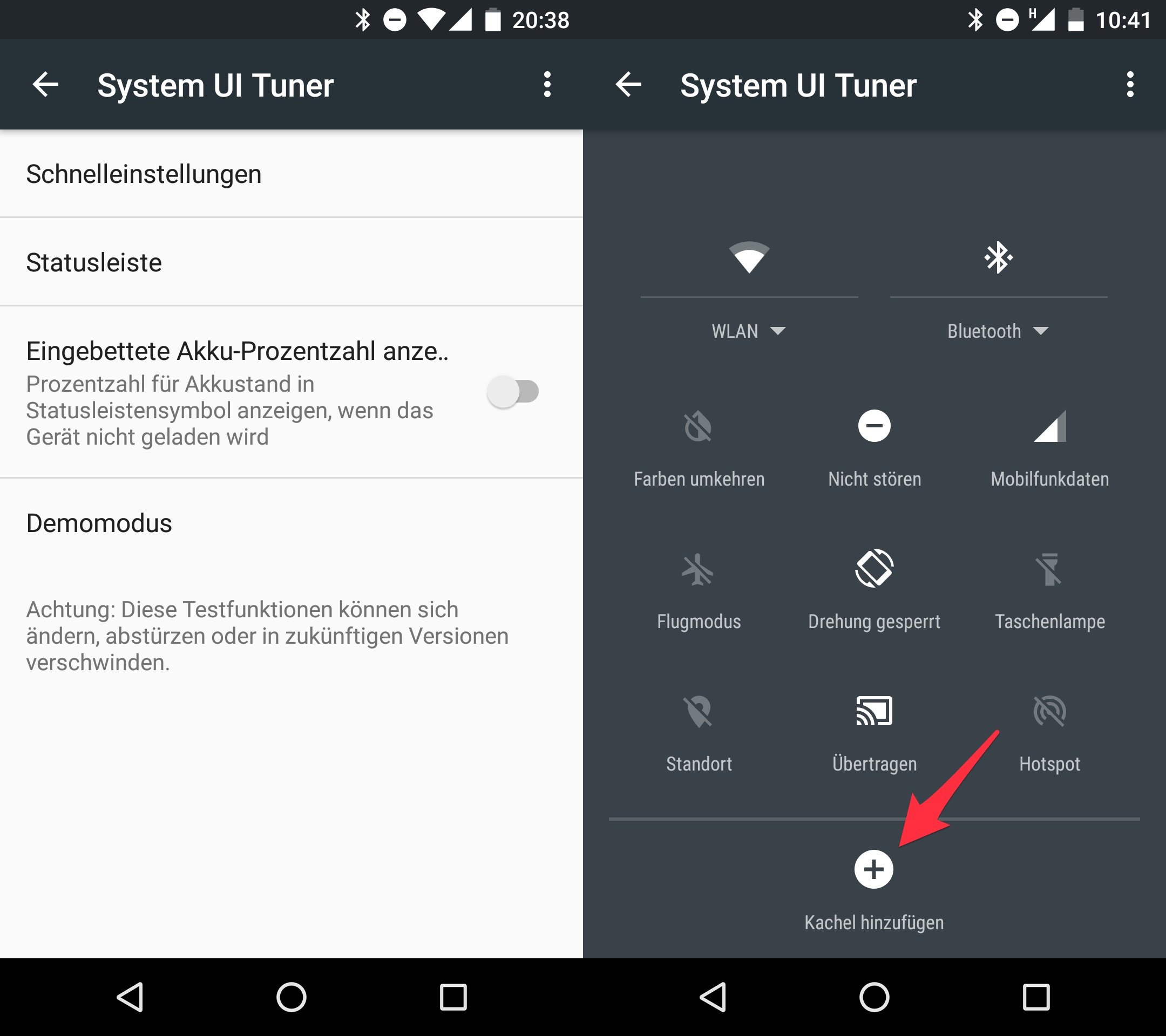 Android 6 0 Marshmallow So Aktiviert Man Die Akku Prozentanzeige Im System Ui Tuner