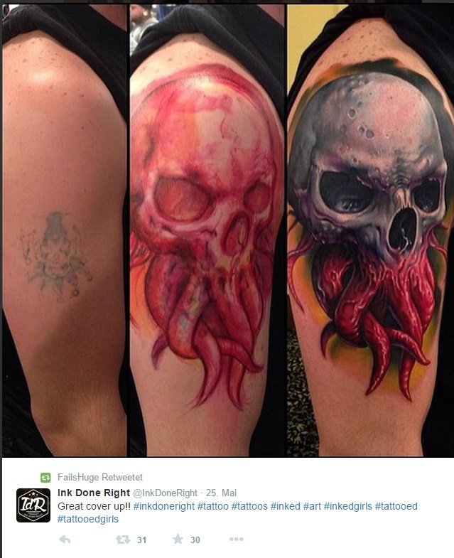 CoverUpTattoos Die beste Alternative zur Entfernung das gibt es zu