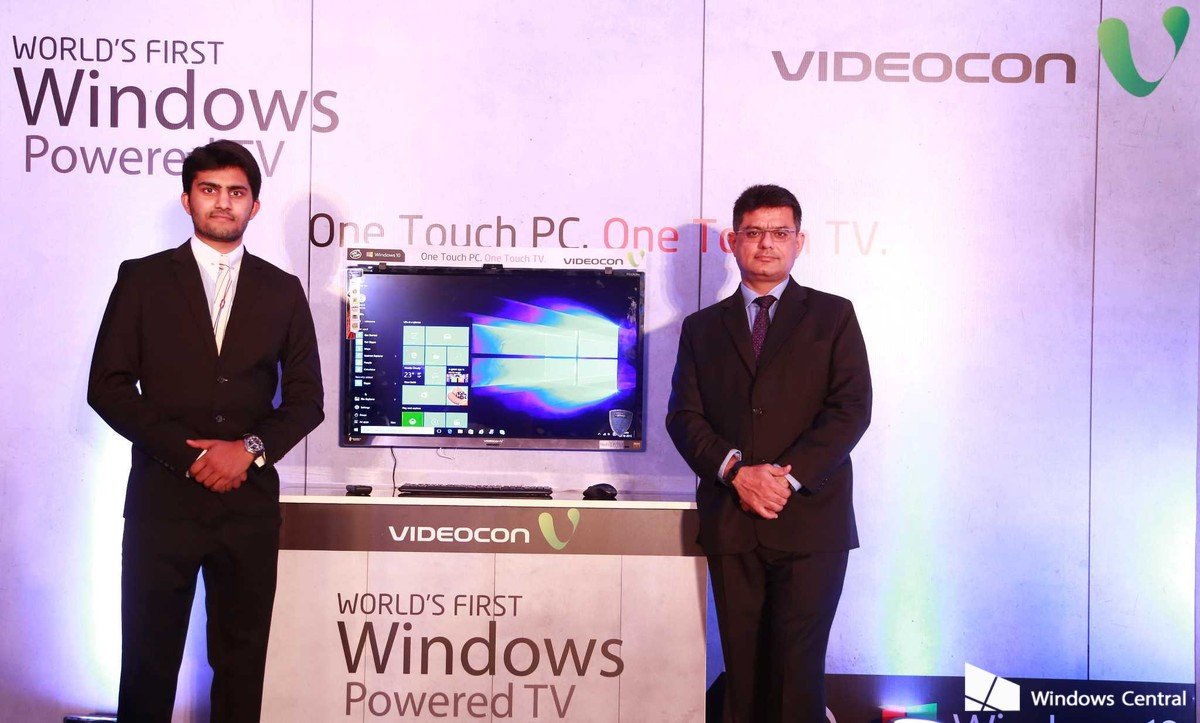 Windows 10 Fernseher Von Videocon Und Microsoft Vorgestellt