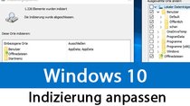 Windows 10: Indizierung für schnelle Suche anpassen, deaktivieren oder aktivieren – So geht's