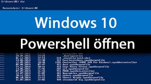 Windows 10: Powershell öffnen (auch als Admin) – so geht's