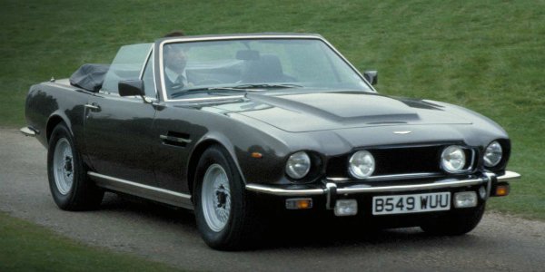 Aston Martin V8 Vantage Volante aus James Bond