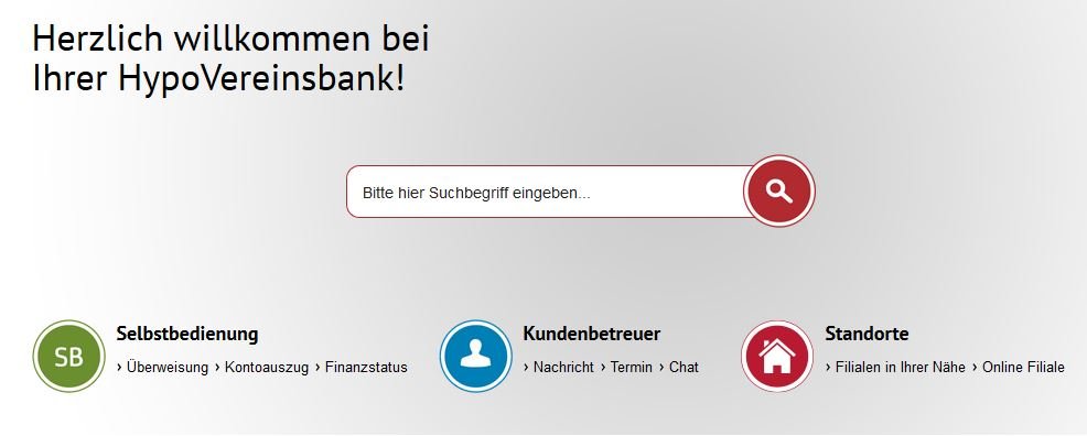 Hypovereinsbank Login Anmelden Beim Direct Banking Der Hvb