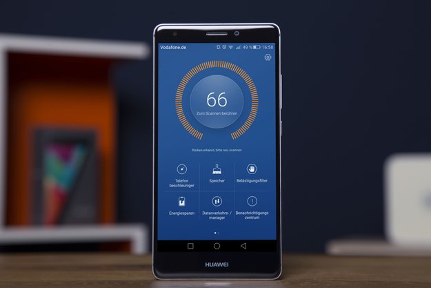 Huawei Mate S: Mit dem Telefonmanager Speicher und RAM aufräumen