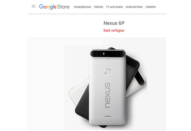 Nexus 6P: Kommt es erst im Dezember in den Verkauf?