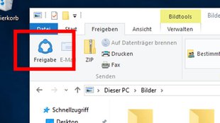Windows 10: Dateien teilen – So geht's