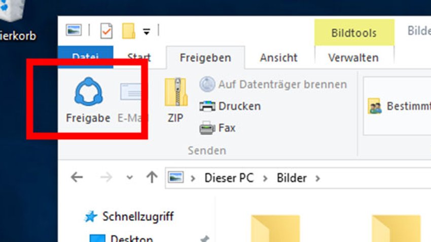 Windows 10: Dateien Teilen – So Geht's