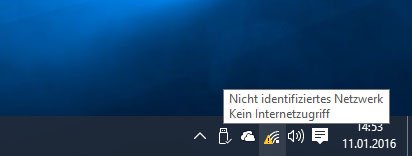 Windows 10: Hier besteht aufgrund eines Fehlers in den Einstellungen kein Internetzugriff. (Bildquelle: GIGA)