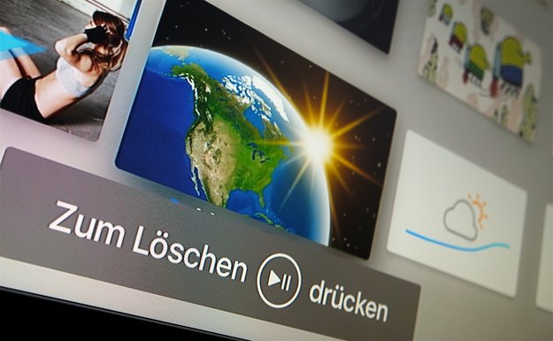 Apps auf Apple TV löschen (Mini-Tipp)