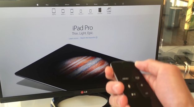 Apple TV: Video zeigt Browser-App