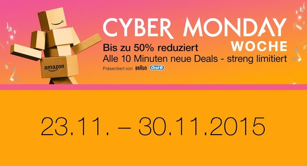 Cyber Monday Woche: Startschuss für die Rabattschlacht bei Amazon
