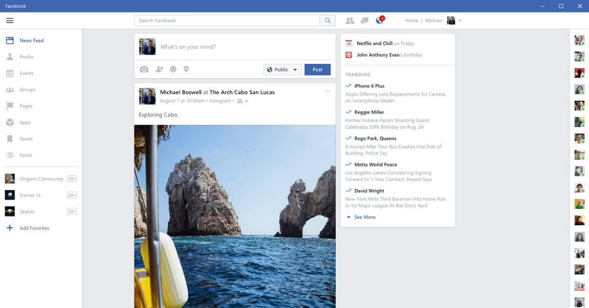 Windows 10 Neue Facebook App Fur Den Desktop Landet Als Beta Im Store