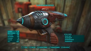 Fallout 4: Alien-Blaster Pistole - Fundort der einzigartigen Waffe im Video
