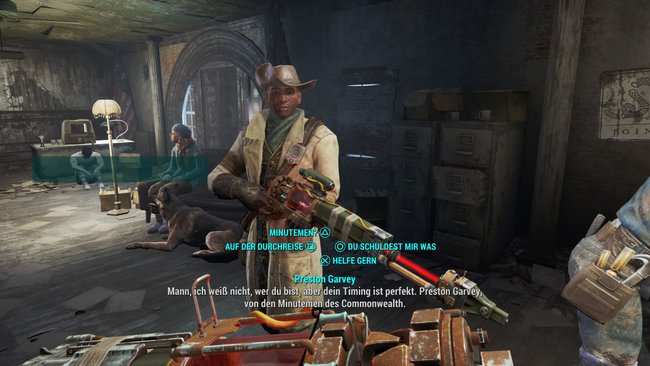 Die Minutemen sind eine von vier Fraktionen in Fallout 4