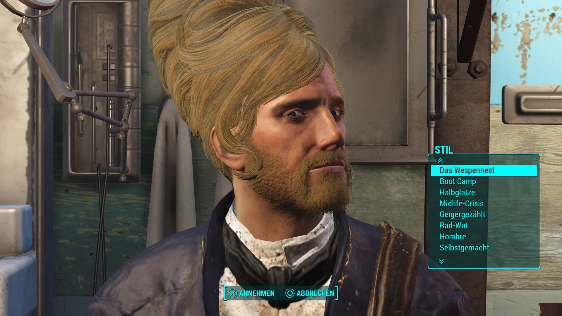 Fallout 4 La Coiffe Fundorte Der Zeitschriften Fur Neue Frisuren Im Video