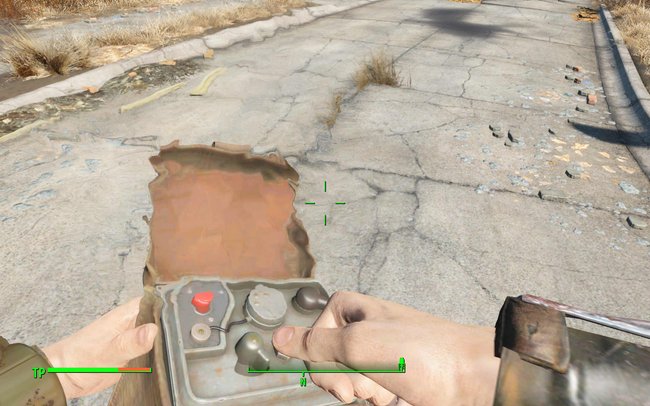 Fallout 4 - Stealth Boy: Drückt ihr den Knopf, seid ihr für 30 Sekunden unsichtbar