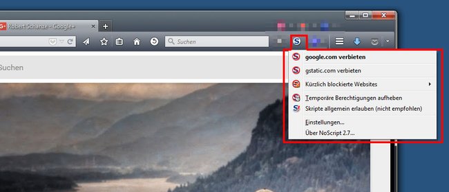 NoScript schützt euch vor Cookies und anderen Skripten