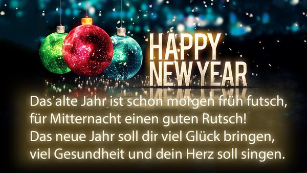 Die 30 Lustigsten Besten Neujahrswünsche Silvester Sprüche