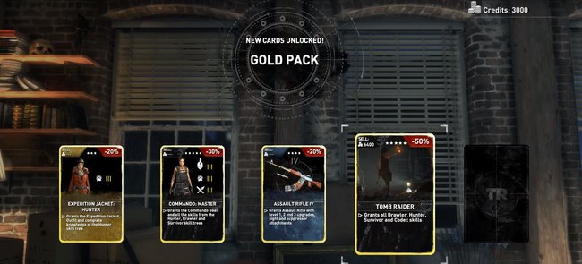 Das Gold-Pack ist nur eines von 6 verschiedenen Sammelkartensets, die es im Marktplatz zu kaufen gibt