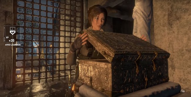 Bei Rise of the Tomb Raider sind die Relikte in Truhen zu finden